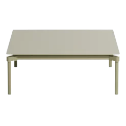 Table basse de jardin carrée vert jade 70x70cm Fromme - Petite friture