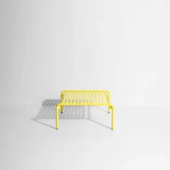 Table basse de jardin jaune Week-End - Petite Friture