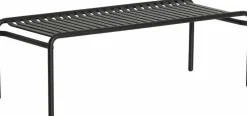 Table basse de jardin noire 127 cm Week end - Petite friture