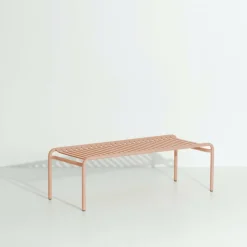 Table basse de jardin rose blush 127 cm Week end - Petite friture