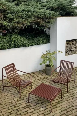 Table basse d'extérieur en acier galvanisé Palissade - Hay