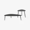 Table basse d'extérieur en métal noir Rozy - Vincent Sheppard