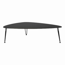 Table basse d'extérieur en métal noir Rozy - Vincent Sheppard