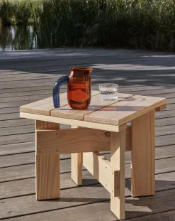 Table basse d'extérieur en pin naturel Crate - Hay
