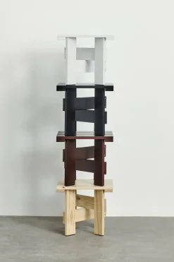 Table basse d'extérieur en pin noire Crate - Hay