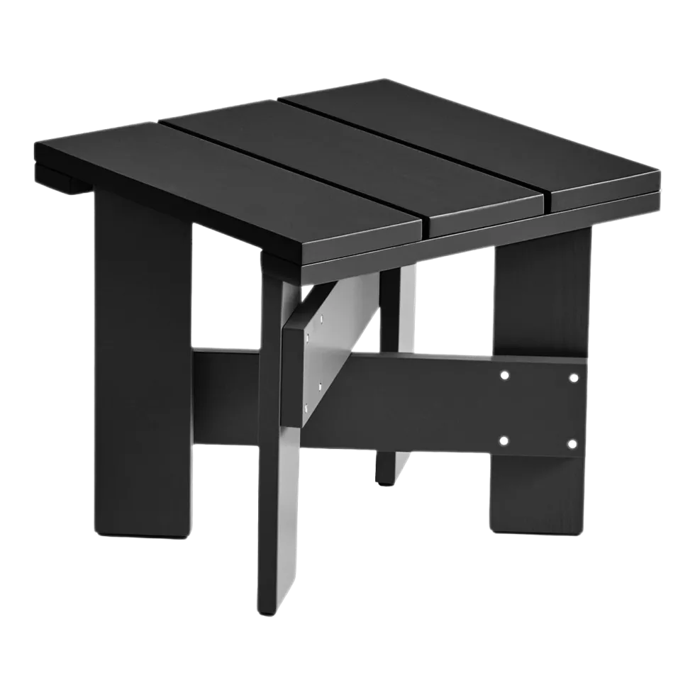 Table basse d'extérieur en pin noire Crate - Hay