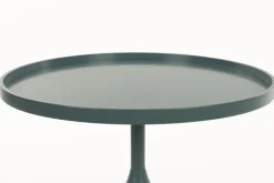 Table basse en acier bleu 69x42cm Jason - Zuiver