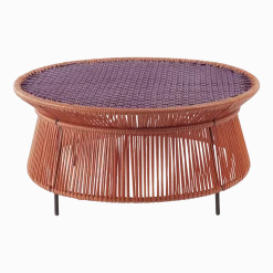 Table basse en acier coral Caribe Chic - Ames