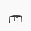Table basse en acier thermolaqué inoxydable noir 50x38cm Panorama - TIPTOE