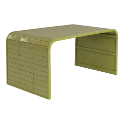 Table basse en acier vert 47x80x40cm Tiles - Zuiver