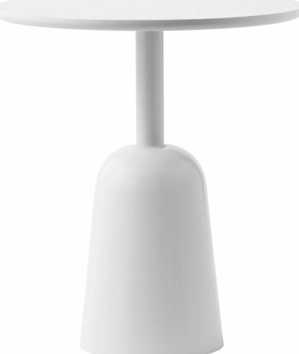 Table basse en acier warm grey Turn table Warm Grey - Normann Copenhagen
