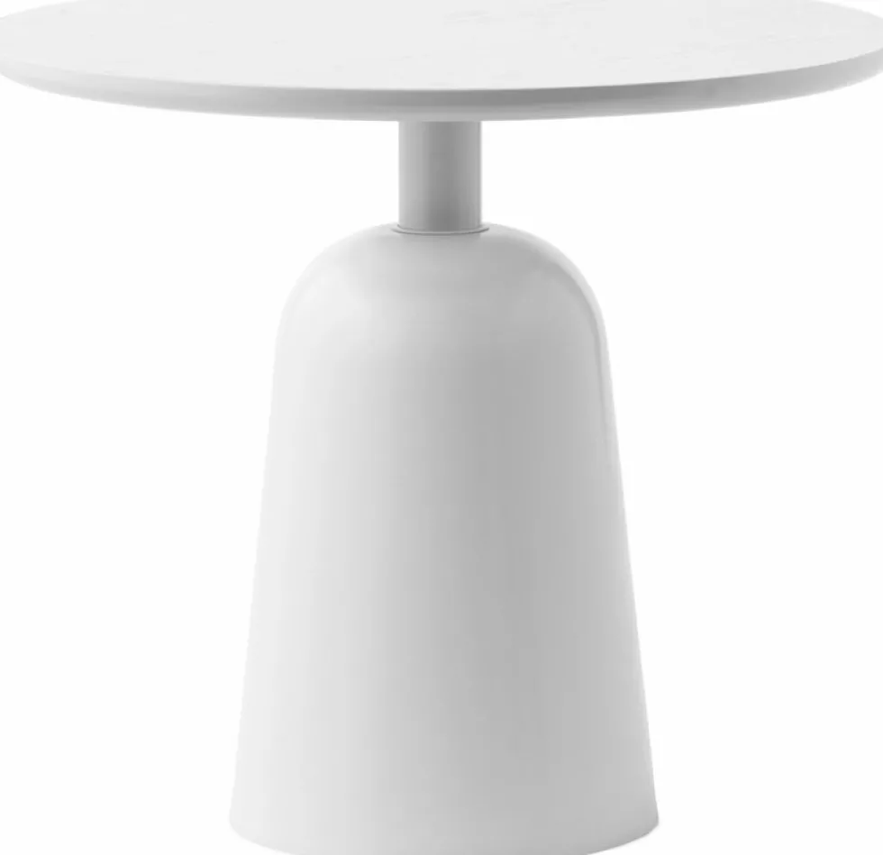 Table basse en acier warm grey Turn table Warm Grey - Normann Copenhagen