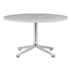 Table basse en aluminium et en marbre 70 cm Lunar Marble - Normann Copenhagen