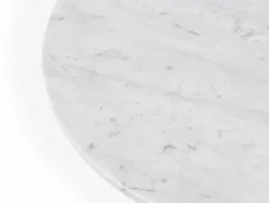 Table basse en aluminium et en marbre 70 cm Lunar Marble - Normann Copenhagen