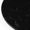 Table basse en aluminium noir et en marbre 70 cm Lunar Marble - Normann Copenhagen
