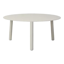 Table basse en aluminium thermolaqué dune blanche 68cm Lilo - Vincent Sheppard