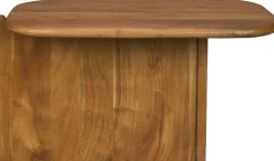 Table basse en bois d'acacia 75x50x35cm Feller - Dutchbone