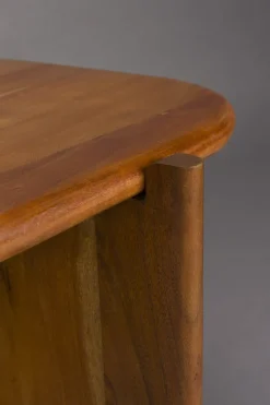 Table basse en bois d'acacia 75x50x40cm Feller - Dutchbone