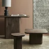 Table basse en bois de manguier marron 70 x 40 cm Toke - Nordal