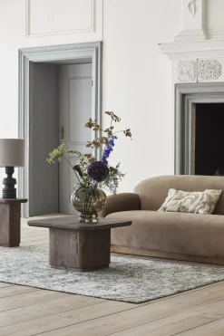 Table basse en bois de manguier marron 70 x 40 cm Toke - Nordal