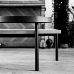 Table basse en béton et métal Twist - Lyon Béton