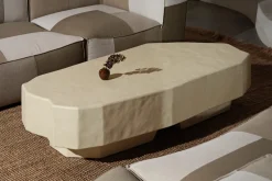 Table basse en béton ivoire Staffa - Ferm Living