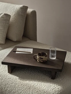 Table basse en chêne foncé 78cm Kona - Ferm living