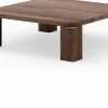 Table basse en chêne fumé 82cm Atlas - New Works