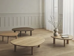 Table basse en chêne huilé massif 98,50x80x39cm Latch - Bolia