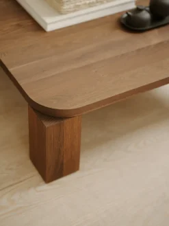 Table basse en chêne naturel 82cm Atlas - New Works