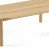 Table basse en chêne naturel 100 cm Pinion - Emko