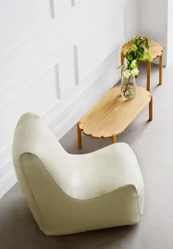Table basse en chêne naturel 100 cm Pinion - Emko