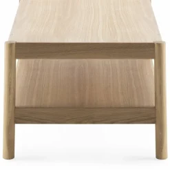 Table basse en chêne naturel 93x53 cm Citizen - Emko