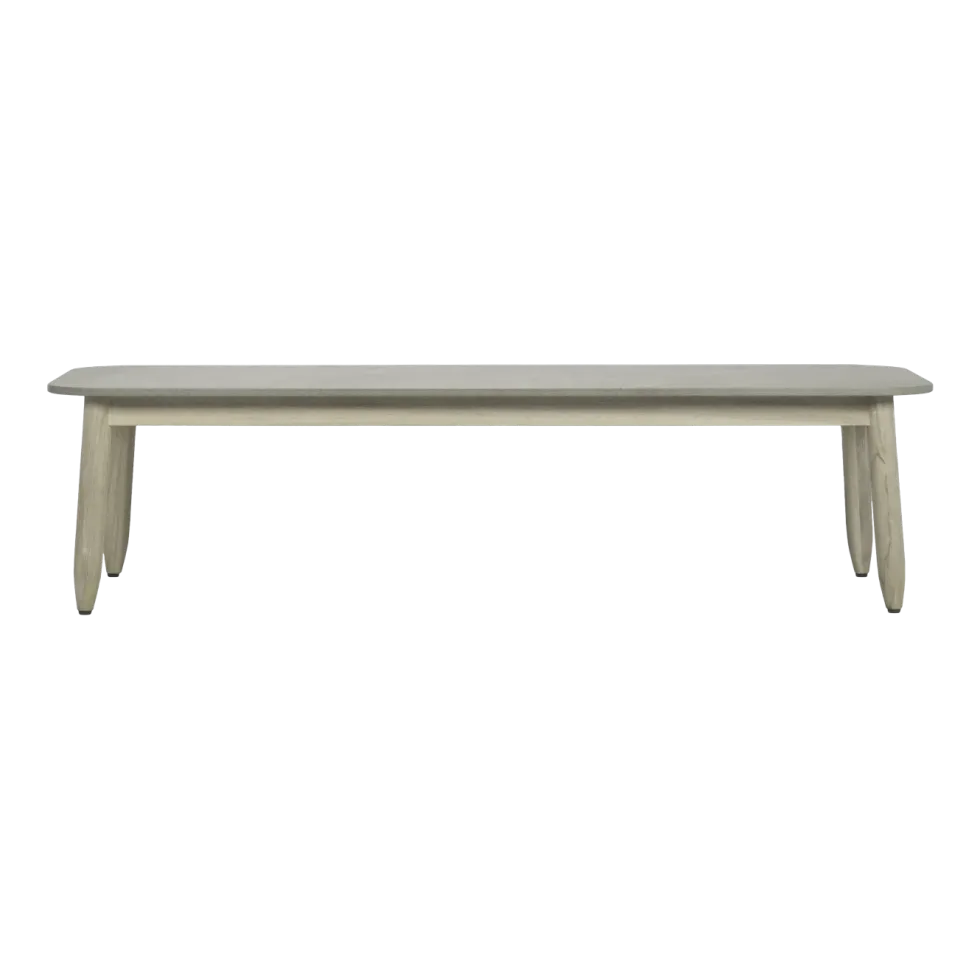 Table basse en céramique grise 120 x 120 cm David - Vincent Sheppard