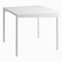 Table basse en métal blanc Obroos - Custom Form
