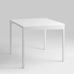 Table basse en métal blanc Obroos - Custom Form