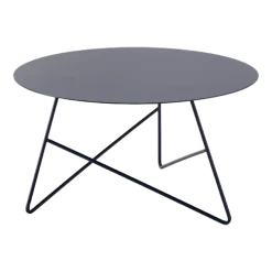 Table basse en métal bleu Ermione 65 - Meme Design