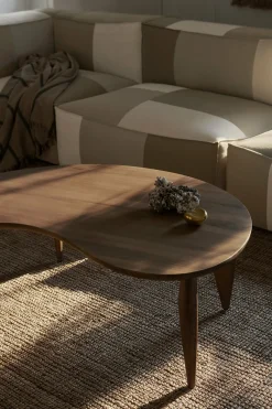 Table basse en noyer 120 cm Feve - Ferm Living