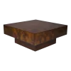 Table basse en noyer 90x40cm Quinn - Dutchbone