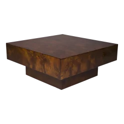 Table basse en noyer 90x40cm Quinn - Dutchbone