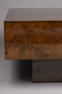 Table basse en noyer 90x40cm Quinn - Dutchbone