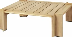 Table basse en teck naturel 100x113 cm Atmosphera - Gubi