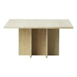 Table basse en travertin 80 x 40 cm Edge - Normann Copenhagen