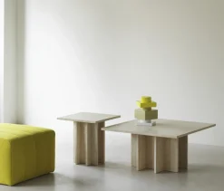 Table basse en travertin 80 x 40 cm Edge - Normann Copenhagen