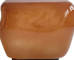 Table basse en verre soufflé caramel Ishi - 101 COPENHAGEN