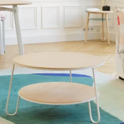 Table basse gris ardoise 70 cm Eugénie - Hartô