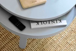 Table basse grise 62 cm Batea - Woodendot