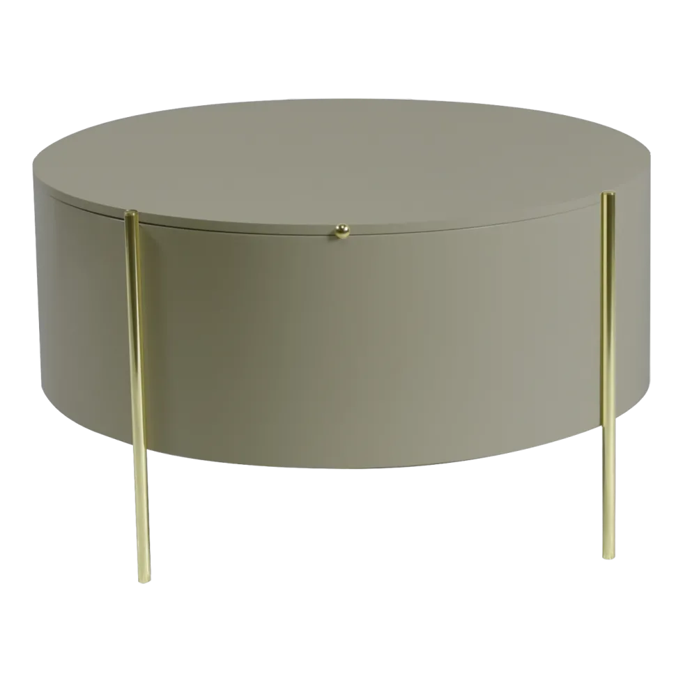 Table basse grise Embore - ENOstudio