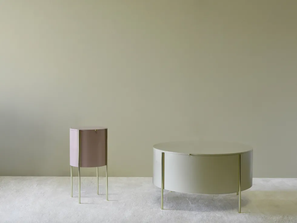 Table basse grise Embore - ENOstudio