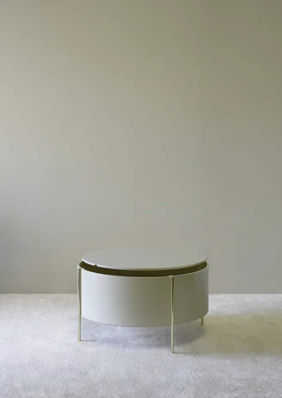 Table basse grise Embore - ENOstudio